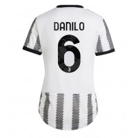 Juventus Danilo #6 Fotballklær Hjemmedrakt Dame 2022-23 Kortermet